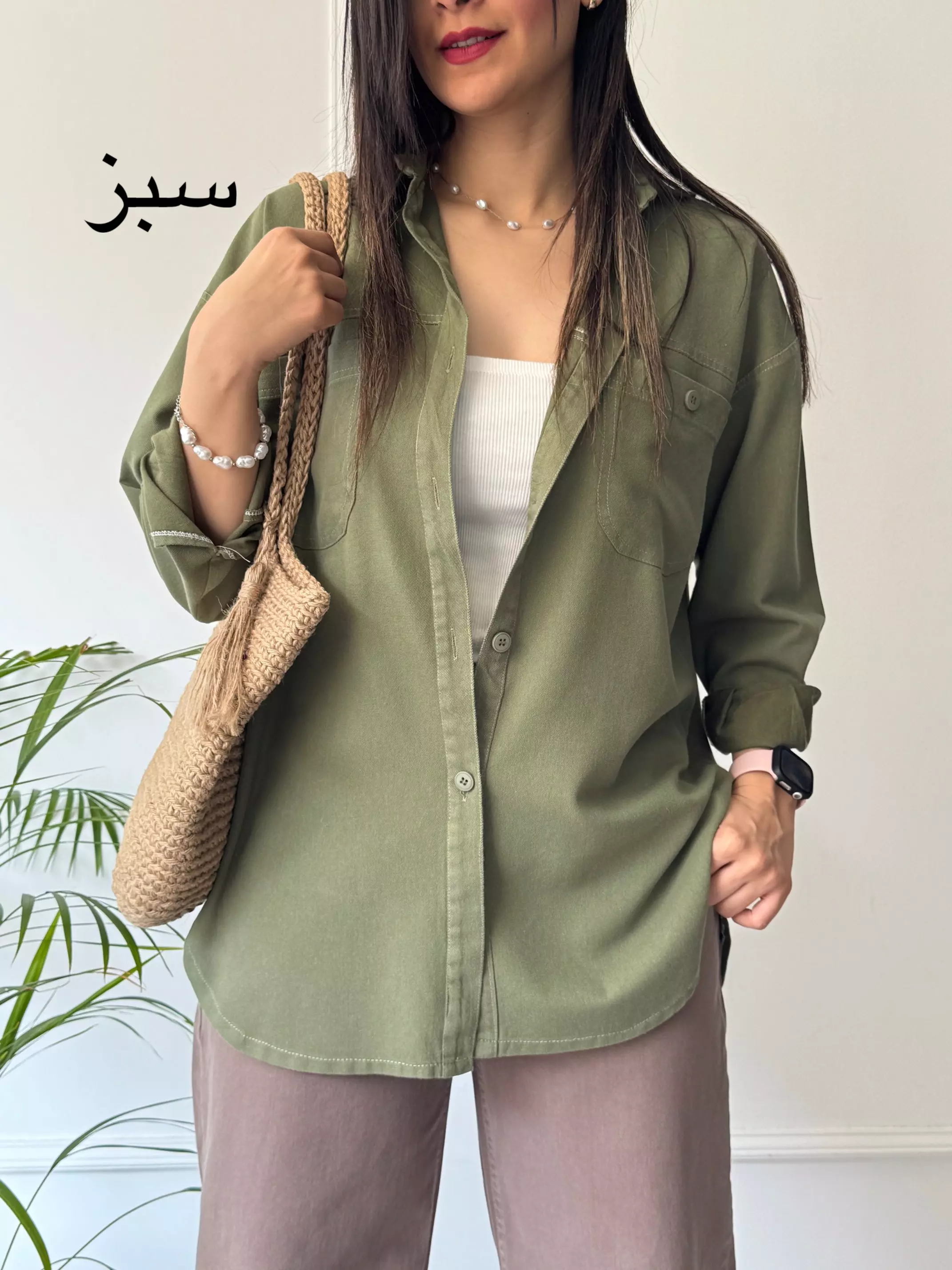 مانتو کتان فریال